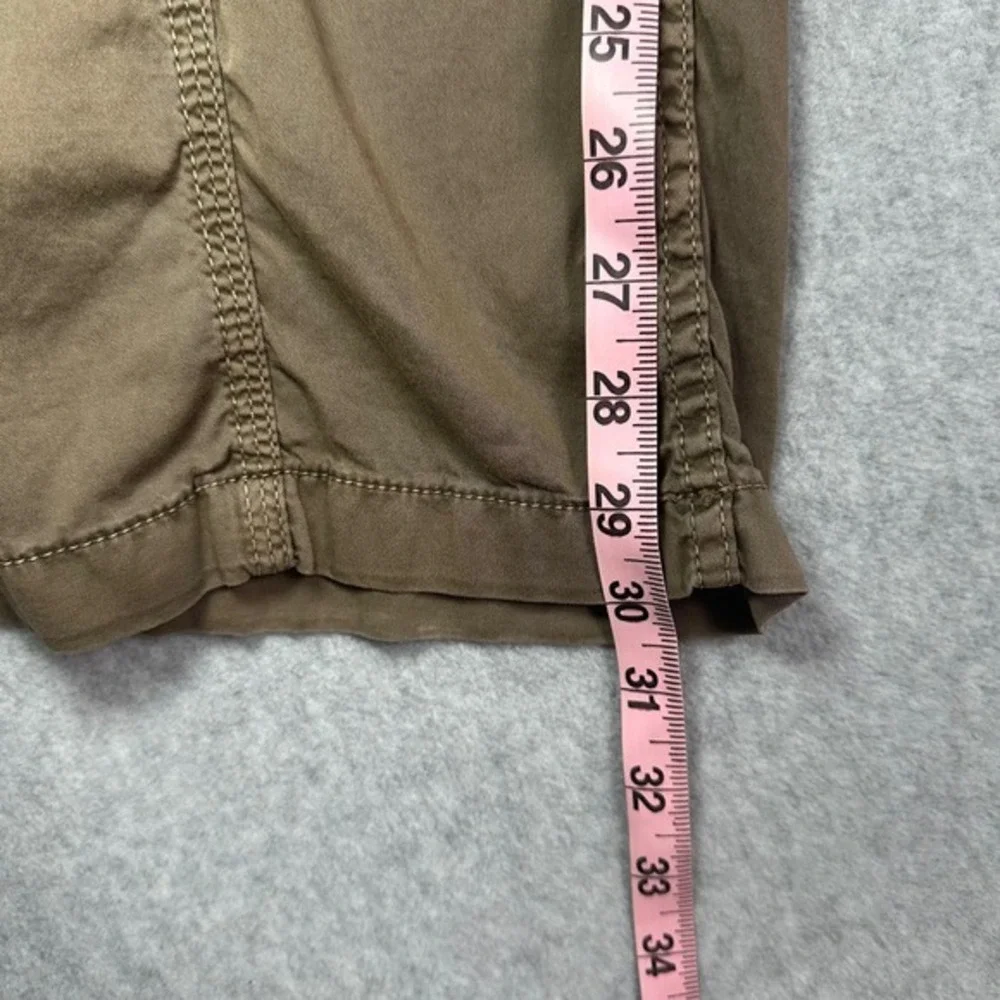 Hollister Cargo Pants Women Size L Brown Low Rise Baggy Streetwear Skater Y2K‎